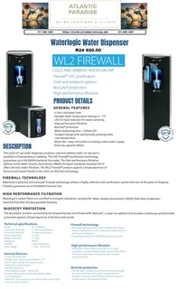 HOT &amp; COLD FREESTANDING WATER DISPENSER