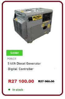 ATLANTIC PARADISE POWER GENERATORS / PETROL / DIESEL / INVERTORS