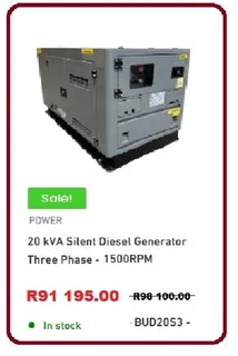 ATLANTIC PARADISE POWER GENERATORS / PETROL / DIESEL / INVERTORS