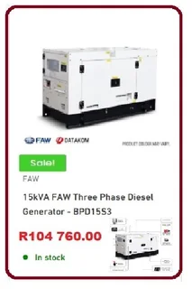 ATLANTIC PARADISE POWER GENERATORS / PETROL / DIESEL / INVERTORS