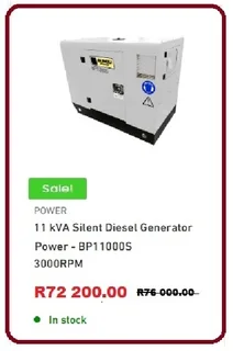 ATLANTIC PARADISE POWER GENERATORS / PETROL / DIESEL / INVERTORS