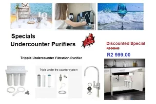 3-Stage Undercounter Water Purification System