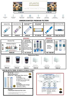 3-Stage Undercounter Water Purification System