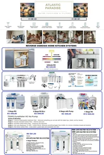 3-Stage Undercounter Water Purification System