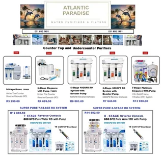3-Stage Undercounter Water Purification System