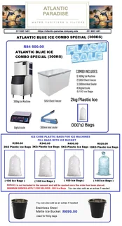 ICE MACHINE COMBO SPECIALS