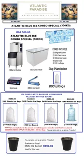 ICE MACHINE ULTRA MODERN DESIGNS / Atlantic Paradise Water Purifiers &amp; Filters