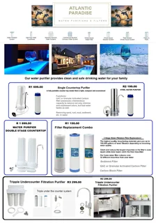 4-Stage Water Purification System with UV Light