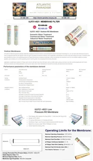 RO Membrane Filter ULP21-4021  Vontron