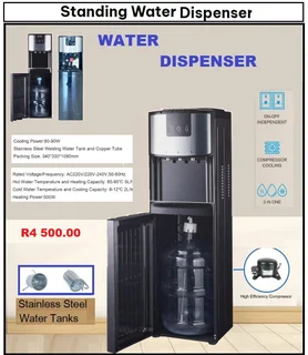 WATER DISPENSER WITH COLD STORAGE CABINET / HOT &amp; COLD