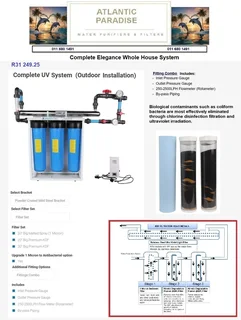 FILTER FOR PURIFIERS / ATLANTIC PARADISE WATER PURIFIERS