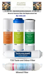 Revers Osmosis Filters and Big Blue Filters for Sale