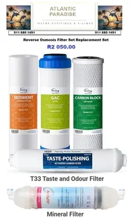 Reverse Osmosis Filters And Big Blue Filters For Sale