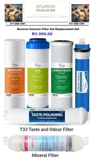 Atlantic Paradise RO / BIG Blue Filter Housing and Filters