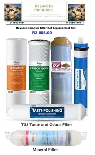 Atlantic Paradise RO / BIG Blue Filter Housing and Filters