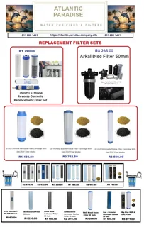 Atlantic Paradise RO / BIG Blue Filter Housing and Filters