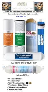 Replacement Filters for Water Purifiers &amp; Housings