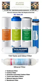 REVERSE OSMOSIS AND BIG BLUE FILTERS