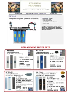 Water Purifying Small Business- Starter Kit