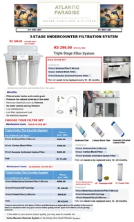 REVERSE OSMOSIS FILTER REPLACEMENT