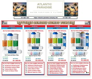 4-Stage Water Purification System with UV Light