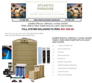 HOME FILTRATION COMBO SPECIALS