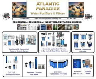 WATER PURIFIER INDUSTRIAL FULLY AUTOMATIC 1000GPD / 1100 LPD