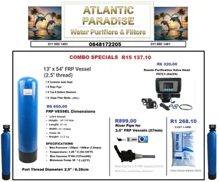 FRP GLASS MEDIA FILTRATION