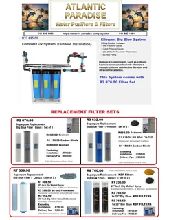 7-STAGE 75GP REVERSE OSMOSIS PURIFYING SYSTEM