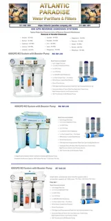 REVERSE OSMOSIS PURIFYING SYSTEM 7-STAGE 75GP