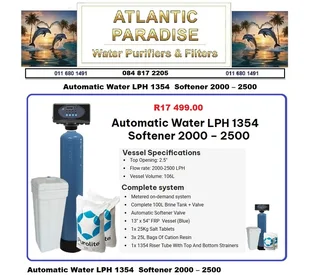 WATER PURIFYING FILTERS
