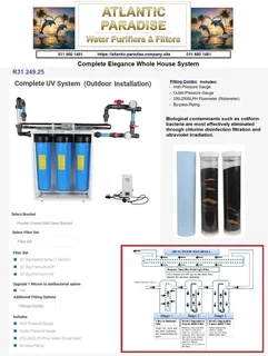 BIG BLUE FILTER FLASH SALE - October Only