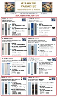 BIG BLUE FILTERS - 20 Inch October Only