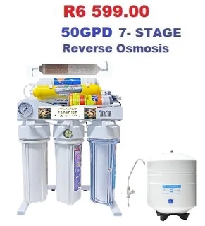 7-STAGE 75GP REVERSE OSMOSIS PURIFYING SYSTEM