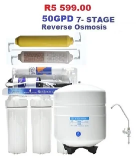 7-STAGE 75GP REVERSE OSMOSIS PURIFYING SYSTEM
