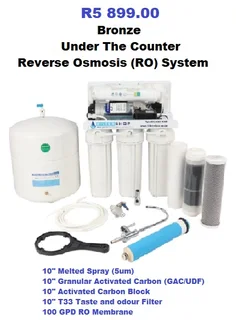 7-STAGE 75GP REVERSE OSMOSIS PURIFYING SYSTEM