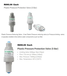 PURIFIER REPLACEMENT SPARES