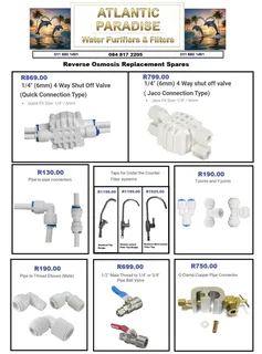 Purifier Replacement Spares