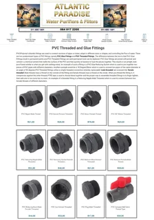 PURIFIER REPLACEMENT SPARES