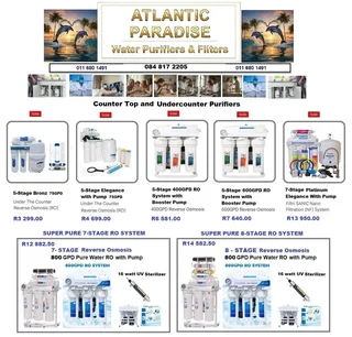 WATER FILTRATION SYSTEMS FOR RESIDENTIAL AND COMMERCIAL