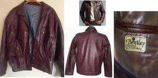Bentley Designer Leather Jacket