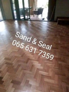Sanding and Sealing of wooden floors