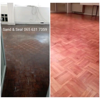 Sanded and Sealed Floors