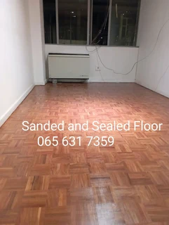 Sanded and Sealed Floors