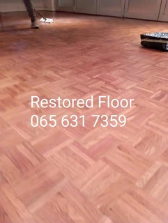 Sanded and Sealed Floors