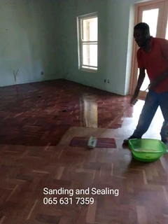 We sand and seal all types of wooden floors