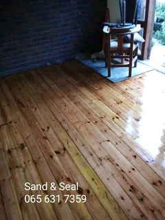 We sand and seal all types of wooden floors