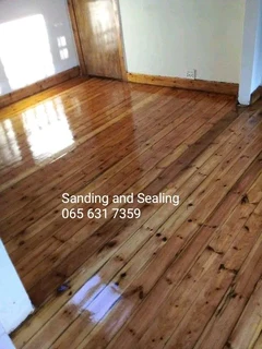 We sand and seal all types of wooden floors