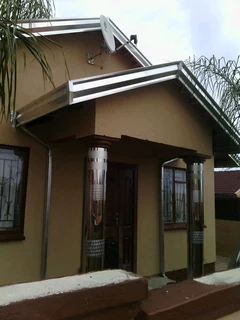 Gutters stainless steel &amp; Pillars cover stainless steel and