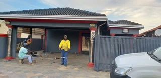 Pillars cover stainless steel &amp; Gutters stainless steel